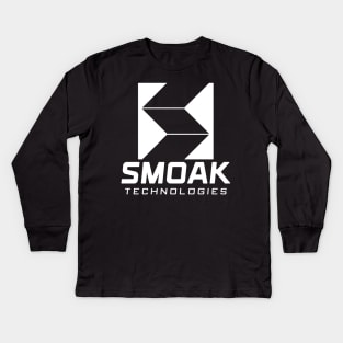 Smoak Technologies - Star City 2046 - White Kids Long Sleeve T-Shirt